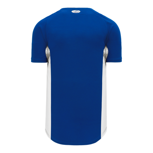 Athletic Knit Full Button Baseball Jersey with Contrast Mesh Inserts (BA1890)